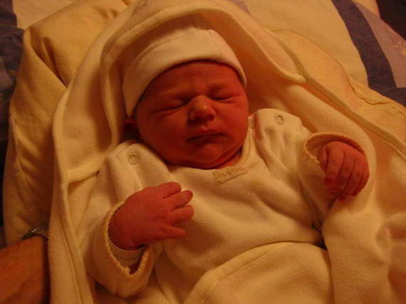 Nee!!! ze is niet dik!!! nu al een trauma aanpraten?