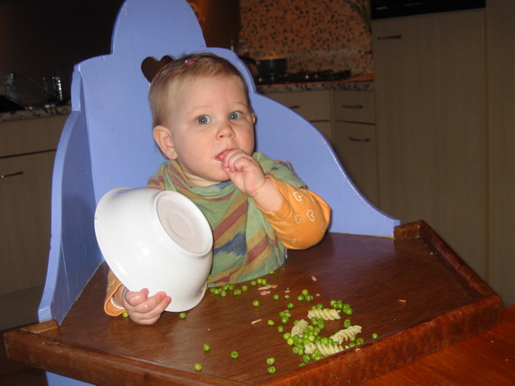 Ik??? Ik eet echt wel netjes ;)