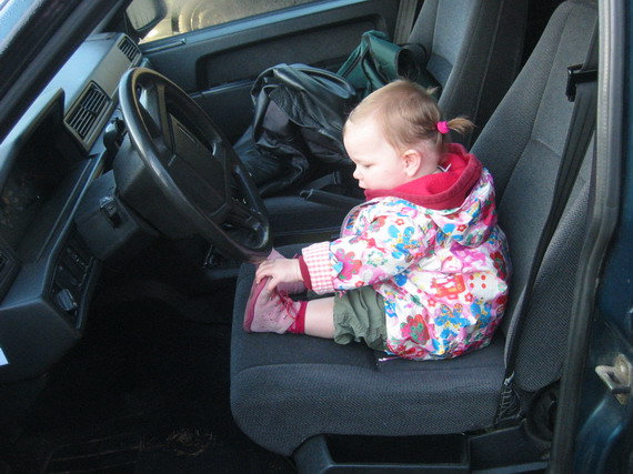 Ik kan nog nét niet bij de pedalen