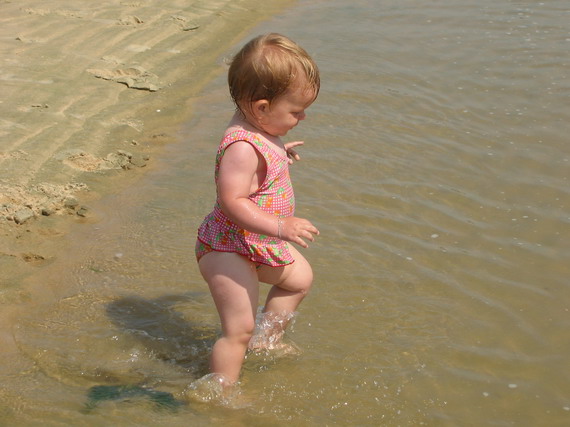 Lekker het water instappen