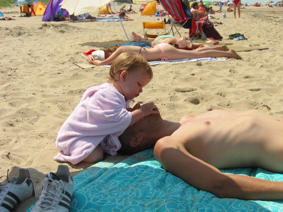 Ook nog een gezichtsmassage met zand en schelpen :S