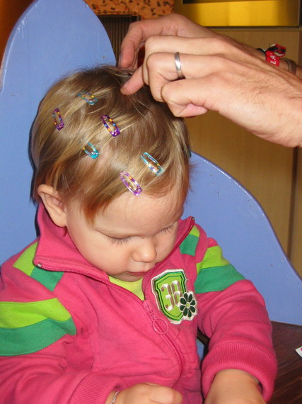 Álle nieuwe knipjes tegelijk in je haar.. mooi hè