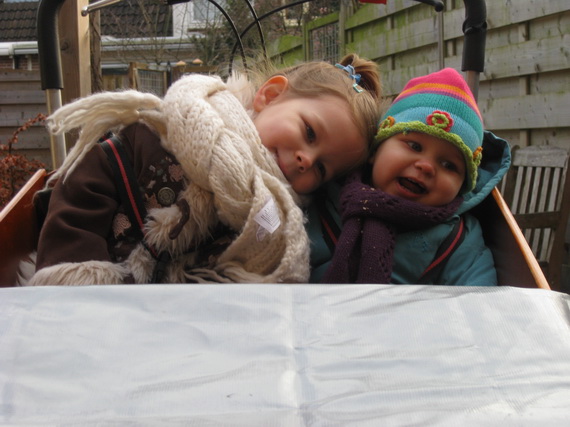 Gezellig samen in de bakfiets