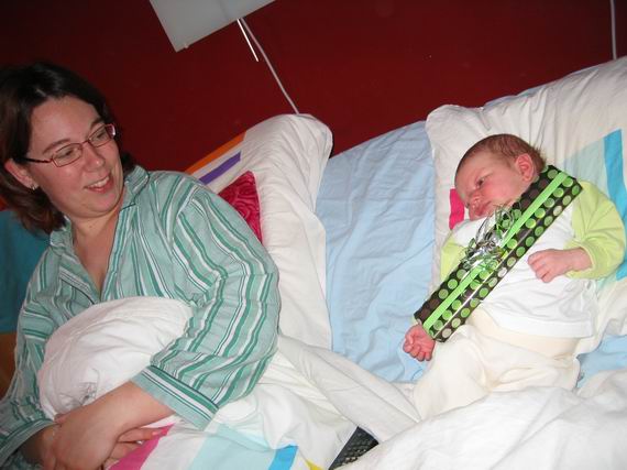 Saskia heeft ook een kadootje voor mama