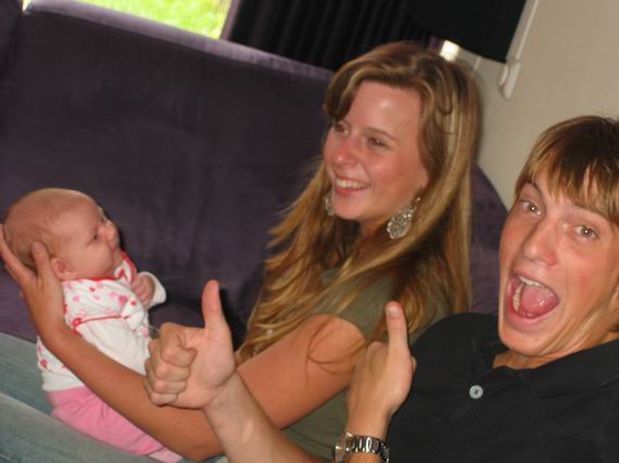 Haha.. volgens mij vinden ze Saskia leuk ;)