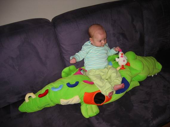 .. of óp de krokodil???