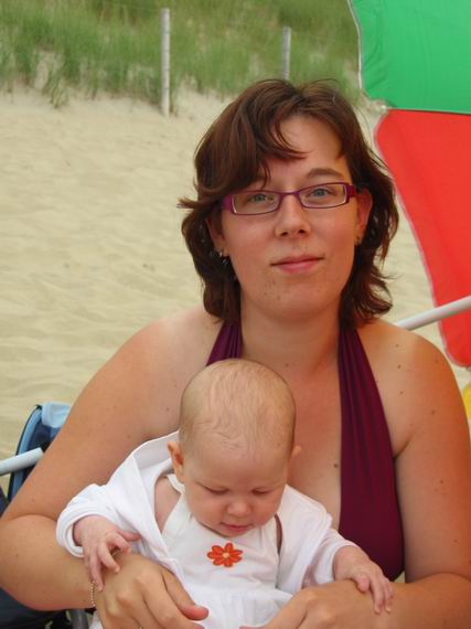 Mooie vrouw met mooi meisje!