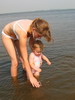 Met TantAnna in het water
